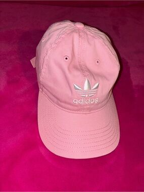 adidas Light Pink Trefoil Hat